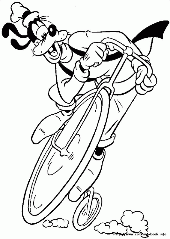 Goofy kolorowanki